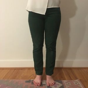 Corduroy Pants - Emerald Green